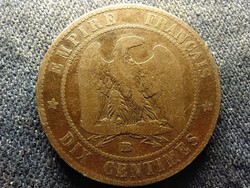Franciaország III. Napóleon (1852-1870) 10 Centimes 1854 BB