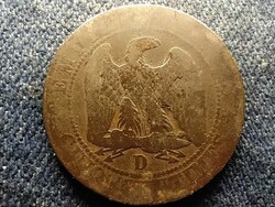 Franciaország III. Napóleon (1852-1870) 5 Centimes 1855 D