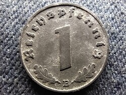 Németország Horogkeresztes 1 birodalmi pfennig 1943 B