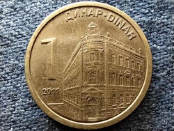 Szerbia Nemzeti Bank 1 dínár 2011