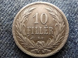 Magyarország I. Ferenc József (1848-1916) 10 Fillér 1909 KB