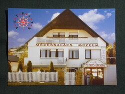 Képeslap,Szekszárd,Mézeskalács múzeum látkép,részlet, 2000-