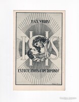 HV:14 XXXIV. Eucharistikus Kongresszus képeslap (postatiszta)