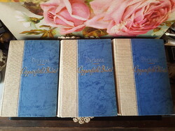 Charles Dickens-  Copperfield  David-regény I-II-III-  1943-as kiadás-- Révay -- szép állapot--- ---