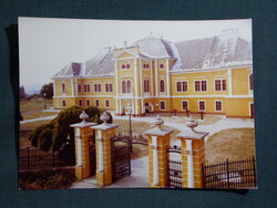 Képeslap,Forte fotó,Szécsény,Forgách kastély,Kubinyi múzeum látkép,részlet, 1980-