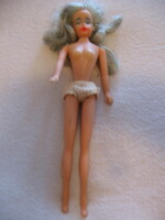 Retro platina hajú Barbie baba