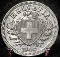 Svájc 2 Rappen, 1944 01E1