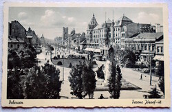Debrecen - Ferenc József - út , villamos  1941