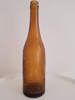 Lipót Ösztreicher and Nándor Szolnok Beer Bottle