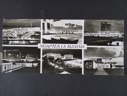 Régi képeslap Románia - Mamaia  üdülőváros a Fekete-tenger nyugati partján 1967
