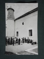 Képeslap,Szigetvár,Csonka minaret látkép,részlet, 1967-
