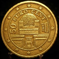 Ausztria 50 euro cent, 2002 A02D4