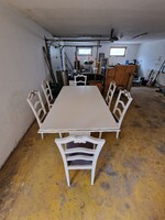 Art Deco Antique 6-Person Dining Set for Sale