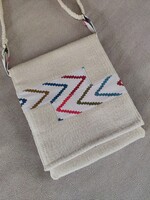'KILIM LIGHTS' kézzel szőtt gyapjú táska/tarisznya