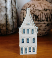 KLM/Bols Kézzel festett Delft's porcelán ház - Amsterdami házak 31.