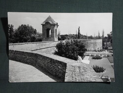 Képeslap,Szigetvár,vár látkép,részlet, 1970-