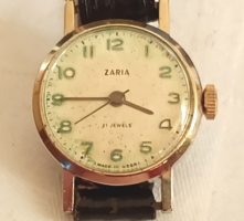 Óra karóra 012 - ZARIA 21 köves mechanikus felhúzós retro 23mm ZARJA