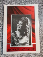 Hosszú az az út- Balla Ica aláirással / dedikálással-( Balla Ica életrajza )