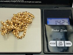 14,24 g.- arany nyaklánc