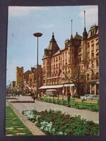 Régi képeslap Debrecen Arany Bika Szálló  - Képzőművészeti Alap Kiadóvállalata