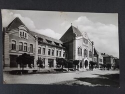 Régi képeslap Törökszentmiklós Városi Tanácsháza  - Képzőművészeti Alap Kiadóvállalata