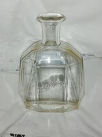 Zwack duplacsőrös likőrösüveg  F