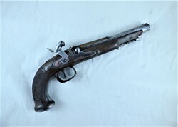 CSODÁLATOS, ANTIK, ELÖLTÖLTŐS PISZTOLY, CA. 1820!!!