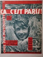 ANTIK KOTTA A 30-AS ÉVEKBŐL - CA... C'EST PARIS! - JOSE PADILLA