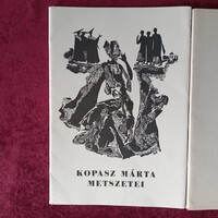 Kopasz Márta metszeteiből összeállított  mappa