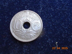 1938  10 Centimes Franciaország