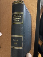 Magyar Társadalomtudományi Szemle folyóirat 1913-as évfolyam (VI. évf) egybekötve