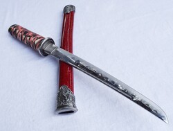 Tanto , japán dísz kard , tőr , dekoráció , kellék , 48 cm , rövid katana