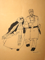 TAVASZI ÁRESÉS ! GARANTÁLTAN EREDETI VADÁSZ MIKLÓS / 1881-1927/ KÉP: SZABADSÁGOS KATONA