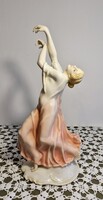 Karl ENS porcelán balerína – 32 cm – hibátlan állapotban /GYŰJTŐI RITKASÁG/