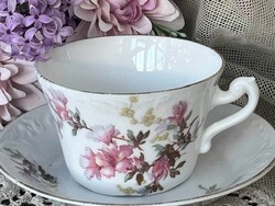 Antik  porcelán teás csésze