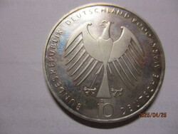 Német, Ezüst 10 márka 2000 A, EXPO, Ag:925 UNC,Gyűjtői érme
