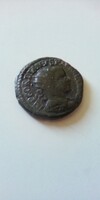 III. Gordianus dupondius Viminacium (Szerbia)! Nagyon szép kemény zöld patina!