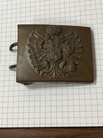 Első világháború!Ausztria, Birodalom. Az első háborús osztrák-magyar hadsereg sorállományú övcsatja