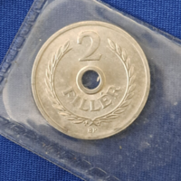 1974. RITKA ! CSAK 50.000 DARAB KÉSZÜLT ! 2 FILLÉR FORGALMI SORBÓL ! UNC !  (4)