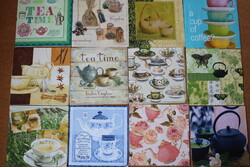 12 db Szalvéta  Tea