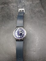 SWATCH Irony Scuba 1996 Kék Férfi Uniszex Acél Karóra Swatch flexibilis szíj.3489b