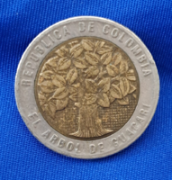 Kolumbia 500 Pesos bimetál 2011. (7)