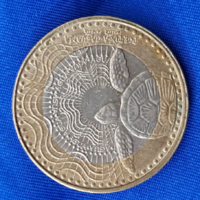 Kolumbia 1000 Pesos (teknősbéka) bimetál 2017. (11)