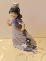 " Megijesztettél", Lladro-NAO márkás, minőségi porcelán,