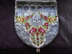 Antique 1800s Theater Beaded Purse