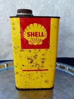 Régi SHELL olajos doboz