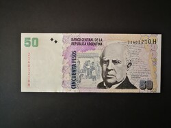 Argentína 50 Pesos 2012 UNC