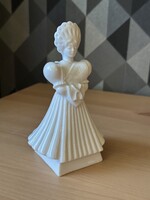 Herendi Art deco Matyó menyasszony figura