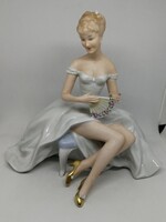 Wallendorf porcelán balerina!
