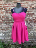 Pink -.Magenta női spagetti pántos ruha